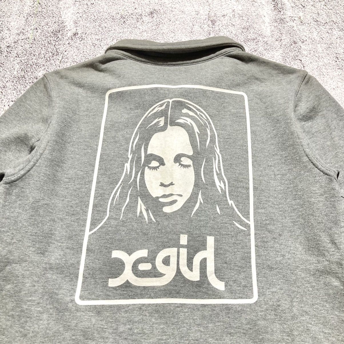 Japanese Brand 2000s X-girl Women Face Big Logo HG Style Button Jacket Grey Size US S / EU 44-46 / 1 - 3 Thumbnail