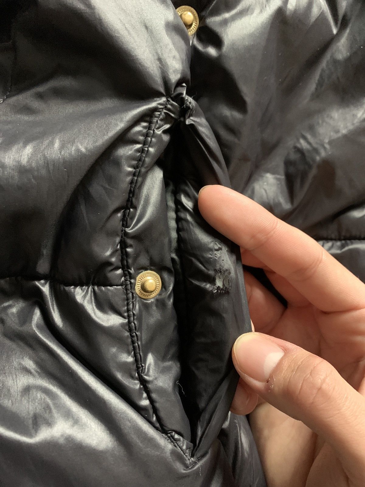 If Six Was Nine × Le Grande Bleu (L.G.B.) × Vintage AVANT GARDE CROPPED FAUX FUR PUFFER JACKET JAPANESE STYLE Size M / US 6-8 / IT 42-44 - 11 Thumbnail