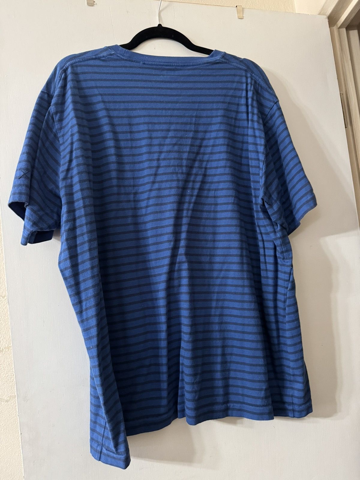 Kaws Blue Kaws Uniqlo Striped Men's Shirt Size US XXL / EU 58 / 5 - 4 Thumbnail