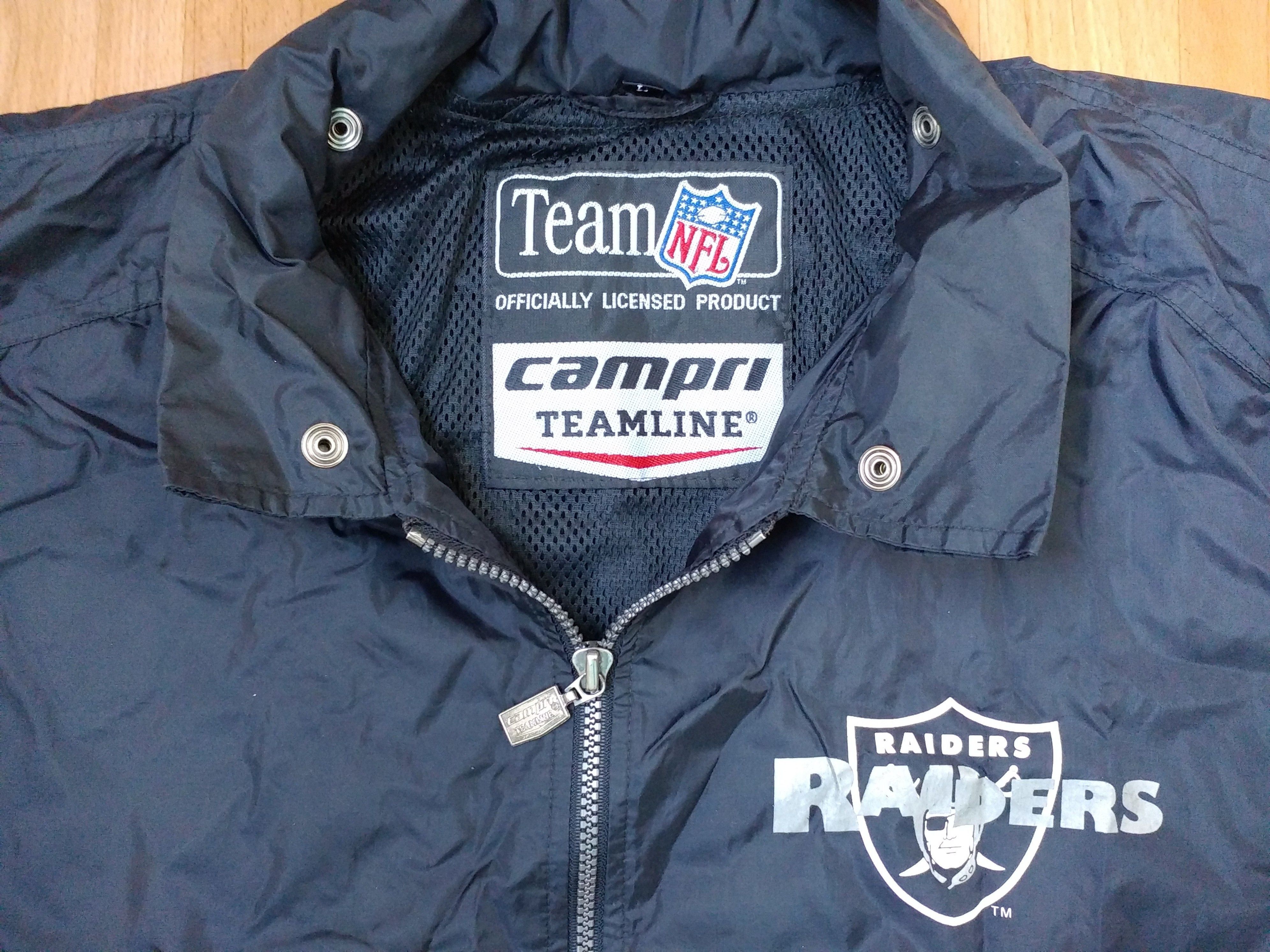 NFL Los Angeles Raiders jacket Campri Teamline Oakland vintage L Size US L / EU 52-54 / 3 - 13 Thumbnail