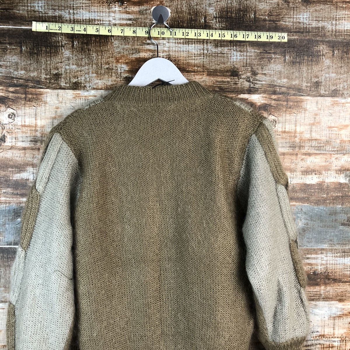 Homespun Knitwear Japan mohair shaggy vtg Pattern knitwear Cardigans #A2457 Size M / US 6-8 / IT 42-44 - 11 Thumbnail