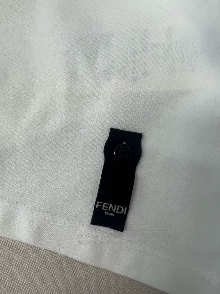 Fendi Fendi baguette embroidery printed short-sleeve white T-shi Size US S / EU 44-46 / 1 - 7 Thumbnail