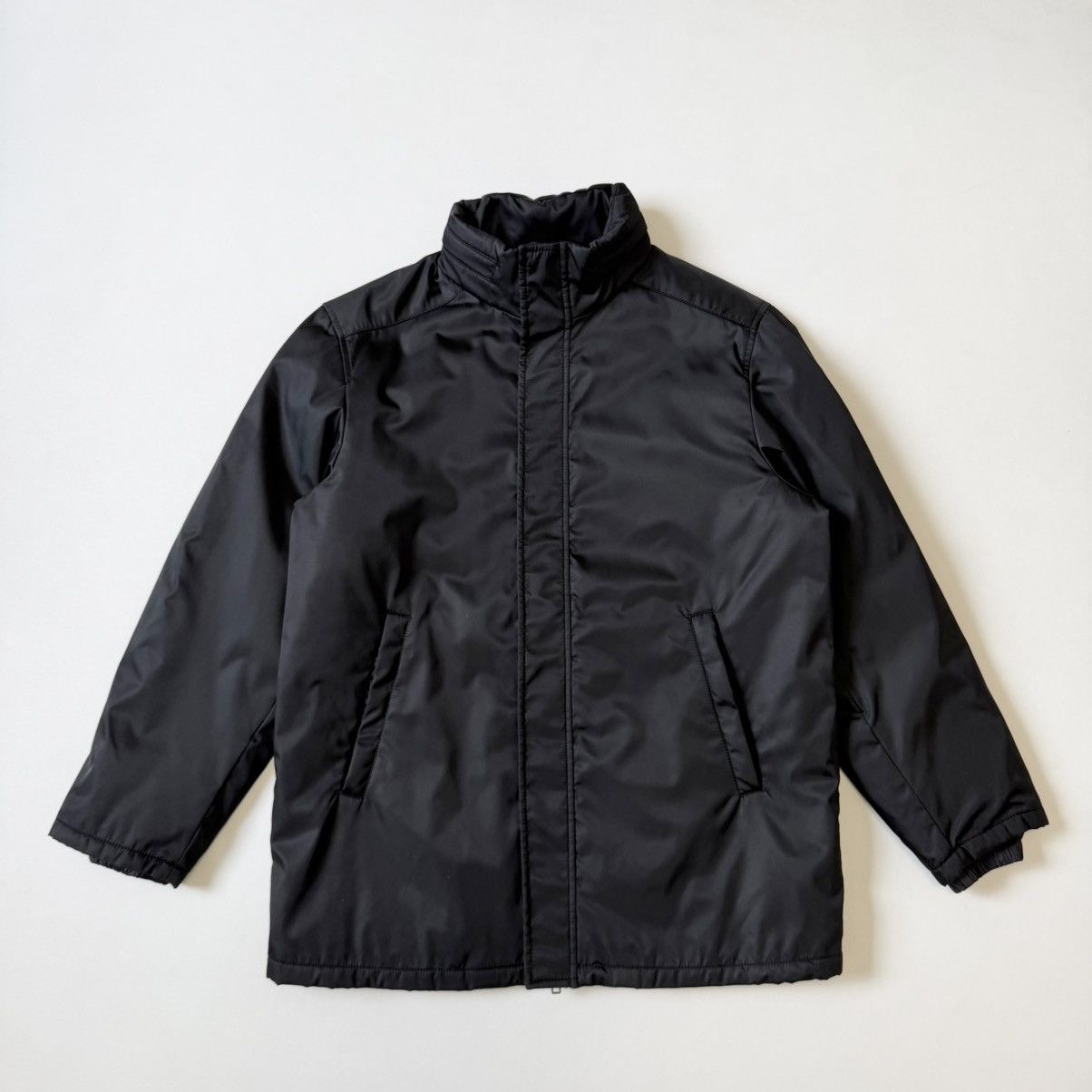 Prada A/W 24 Black Nylon Hooded Utility Jacket Size US L / EU 52-54 / 3 - 18 Thumbnail