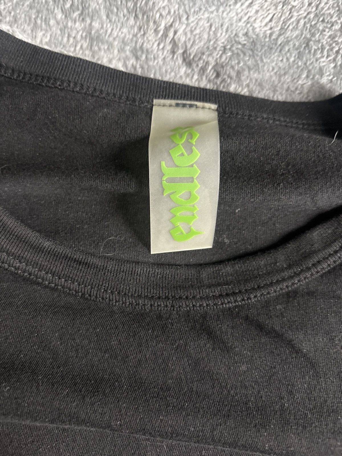 Vlone Endless denim long sleeve thermal shirt Size US M / EU 48-50 / 2 - 2 Thumbnail