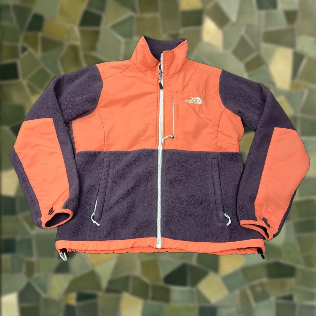 The North Face North Face Jacket Womens Medium Orange Purple Full Zip Fleece Softshell Outdoors Size M / US 6-8 / IT 42-44 - 1 Thumbnail