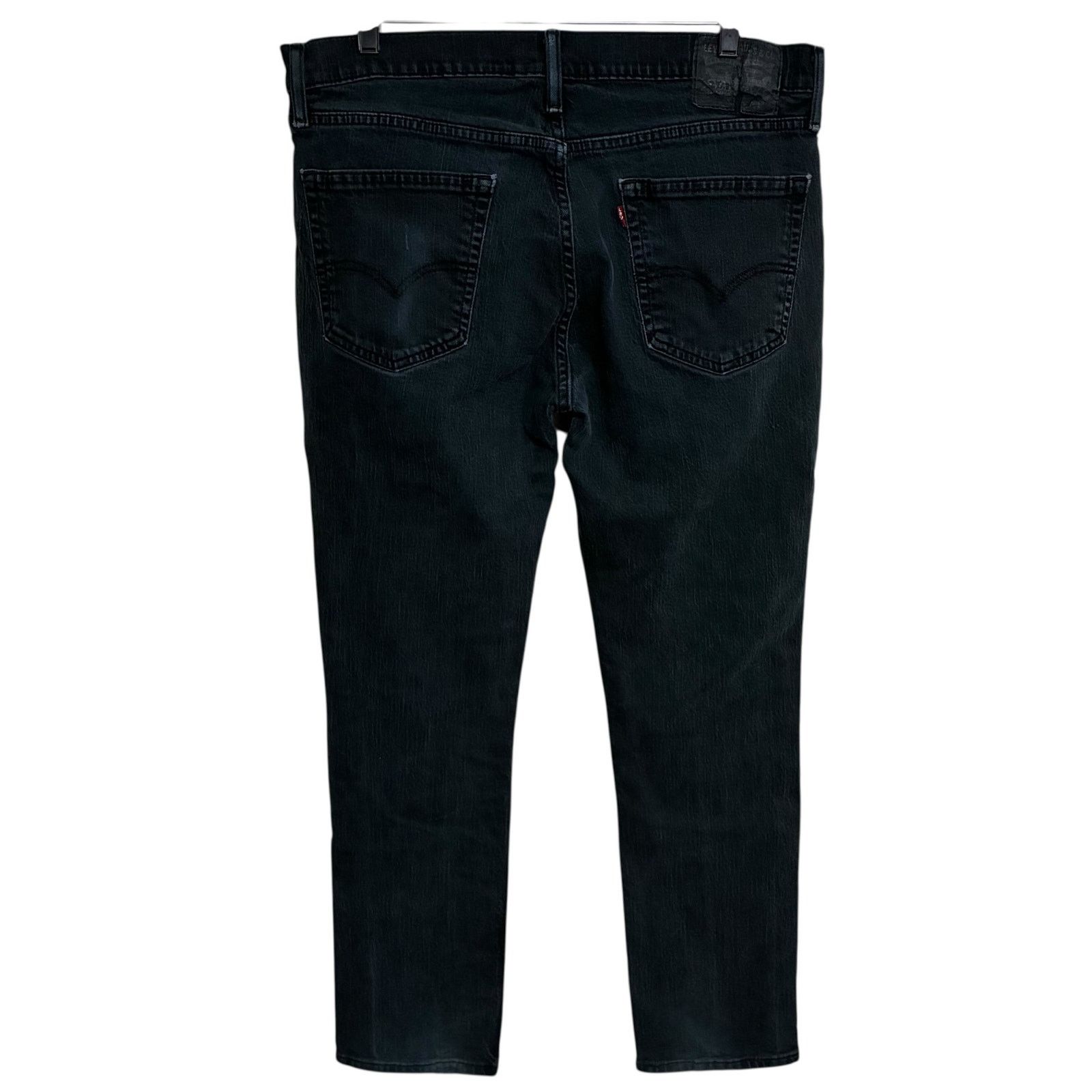 Levi's Levi's Black Straight Leg Jeans Mens Size 36 x 30 Size US 36 / EU 52 - 3 Thumbnail