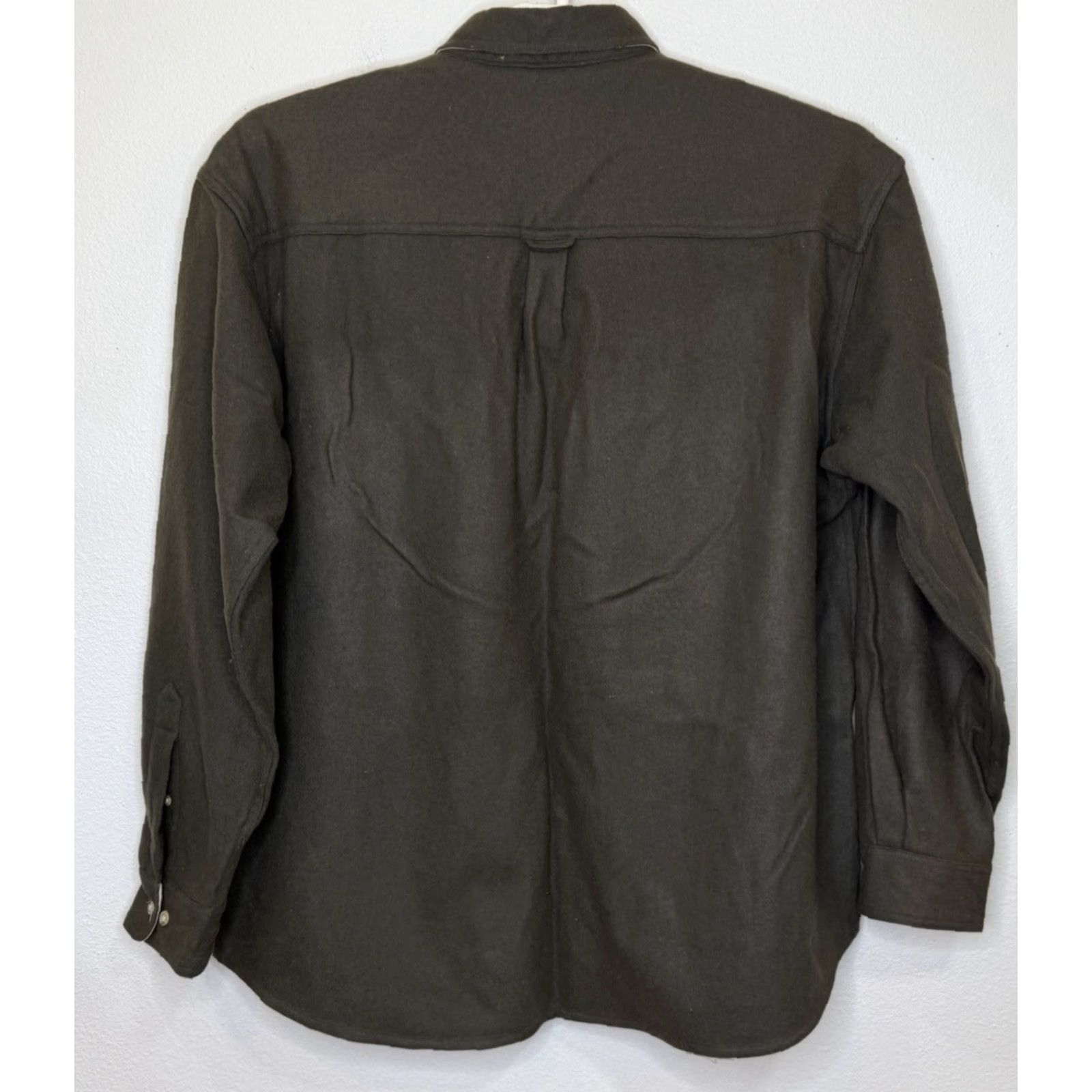 Vintage Columbia Button Down Shirt Mens XL Brown Wool Nylon Blend Long Sleeve Collared Size US XL / EU 56 / 4 - 5 Thumbnail