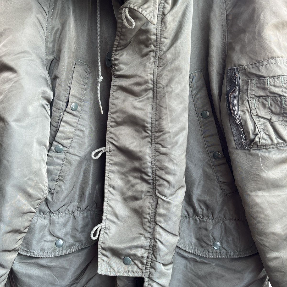 Alpha Industries × Vintage VINTAGE ALPHA INDUSTRIES N-3B BOMBER FLIGHT JACKET USA Size US L / EU 52-54 / 3 - 9 Thumbnail