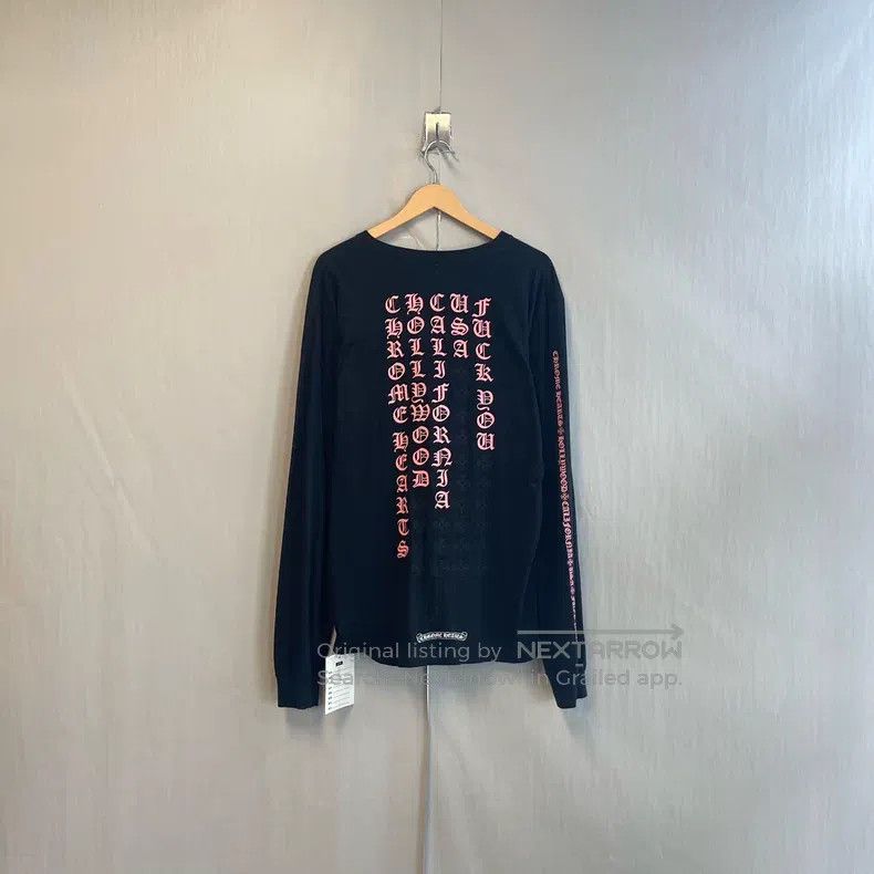 Chrome Hearts CHROME HEARTS Size L Red logo Sanskrit printed cotton round Size US L / EU 52-54 / 3 - 1 Thumbnail