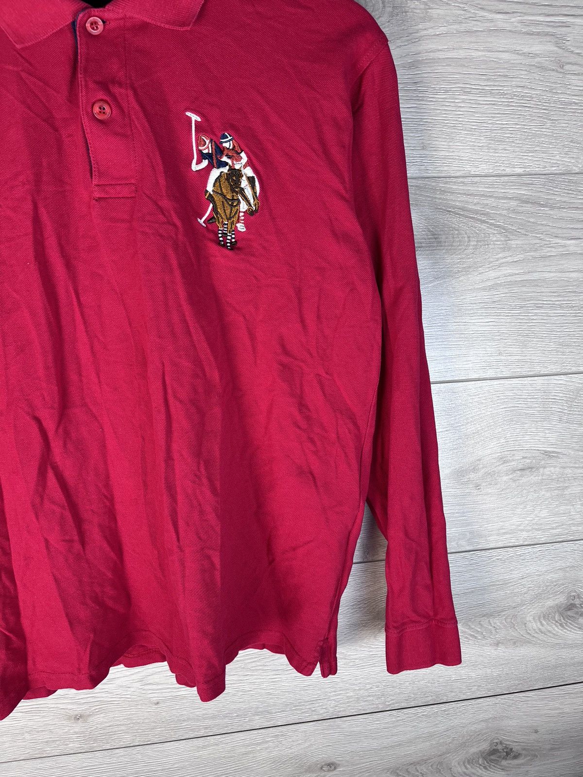 U.S. Polo Assn. vintage men's long sleeve U.S Poloassn #3 size L cotton Size US M / EU 48-50 / 2 - 4 Thumbnail