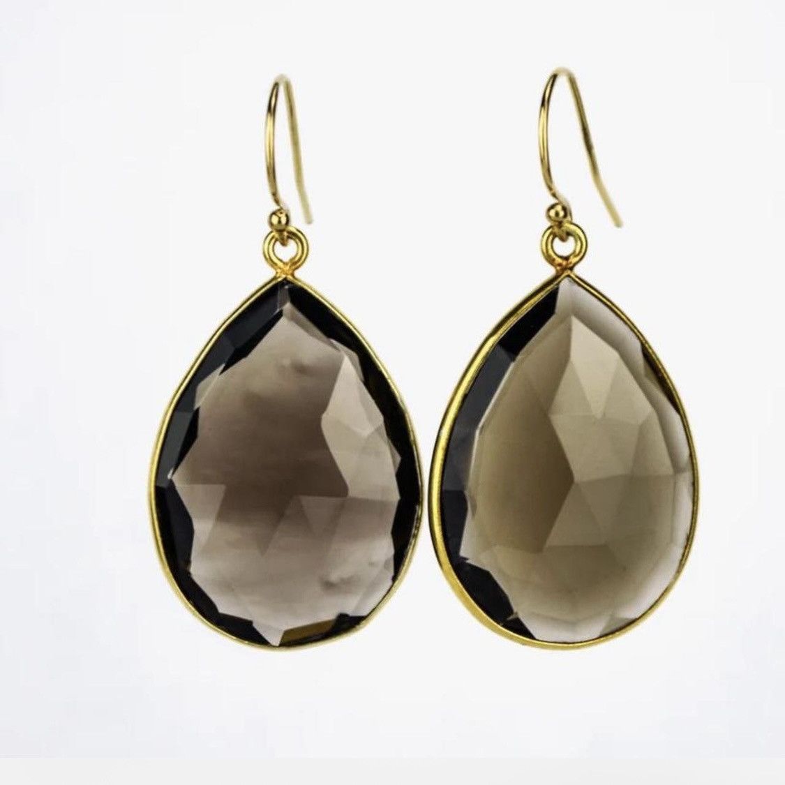 Designer Black Swarovski Crystal Earrings Size ONE SIZE - 2 Thumbnail