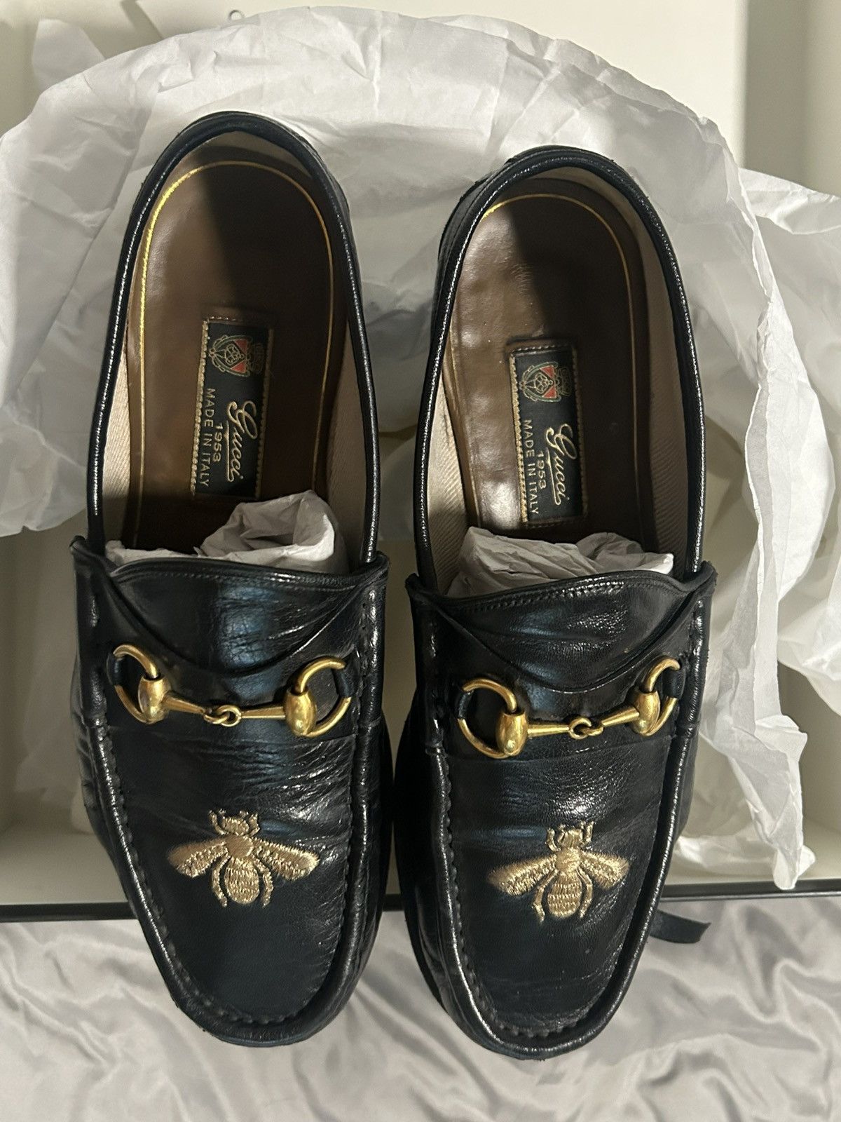 Gucci Bee Shoes Loafers | Grailed