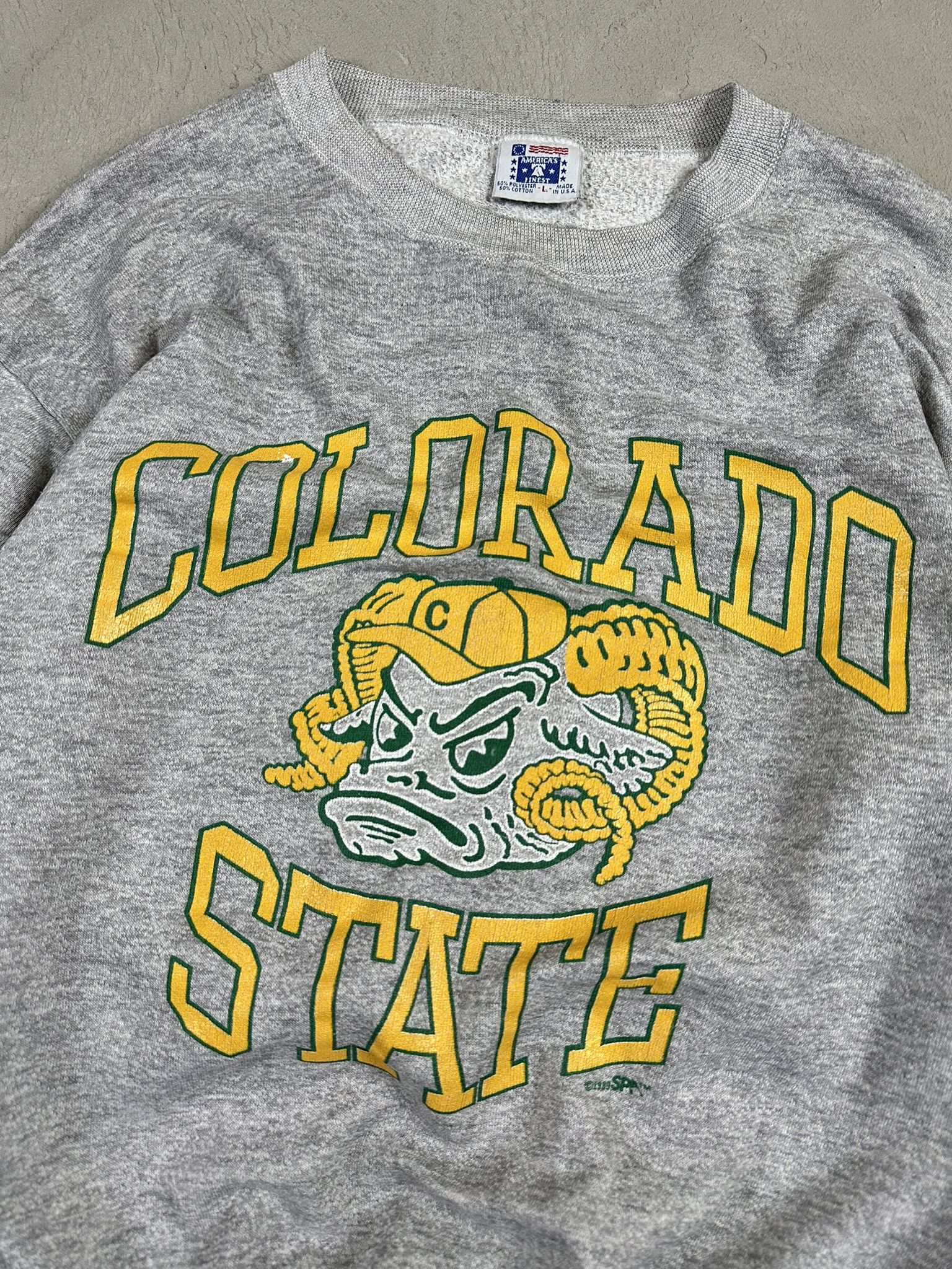 Russell Athletic '88 Colorado State University Boxy Sweatshirt Crewneck 90s Size US M / EU 48-50 / 2 - 8 Thumbnail