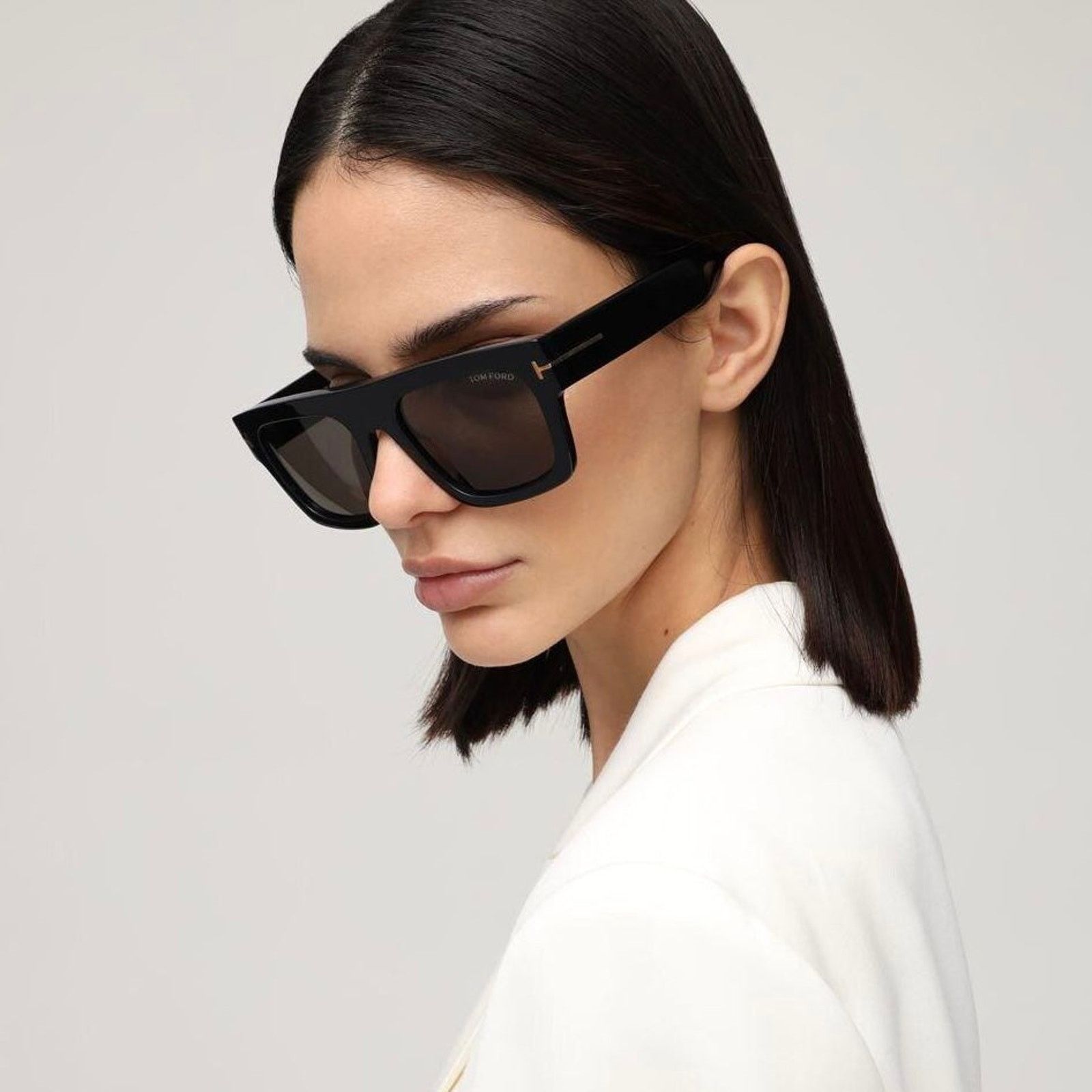 Tom Ford New,TOM FORD Fausto Sunglasses TF711 01A Authentic Size ONE SIZE - 6 Thumbnail