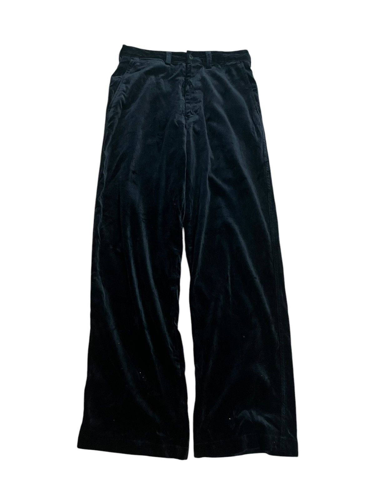 Japanese Brand × Johnbull John Bull Black Velvet Rayon Cotton Pants size 28 x 30 inche Size US 28 / EU 44 - 5 Thumbnail