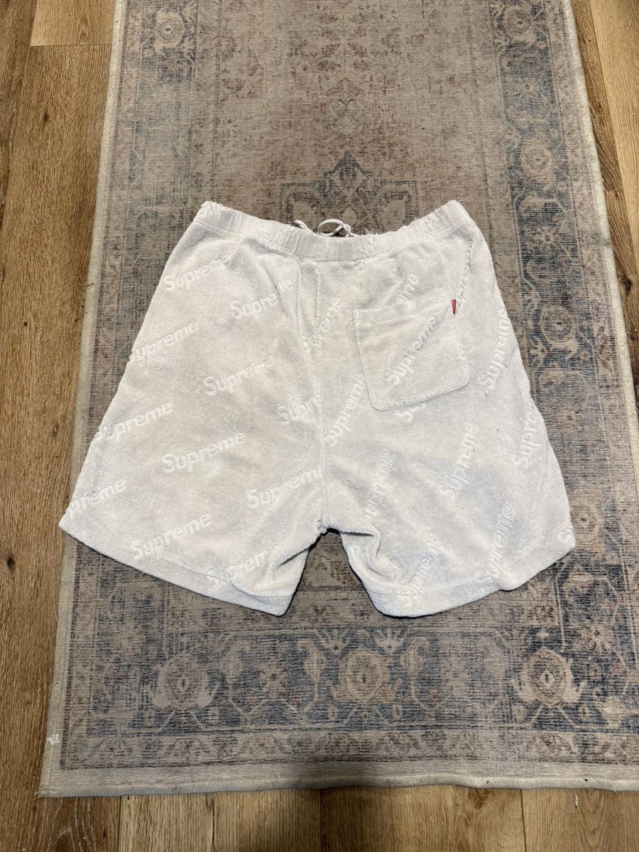 Supreme Supreme Terry Cloth Logo Shorts Size US 32 / EU 48 - 4 Thumbnail