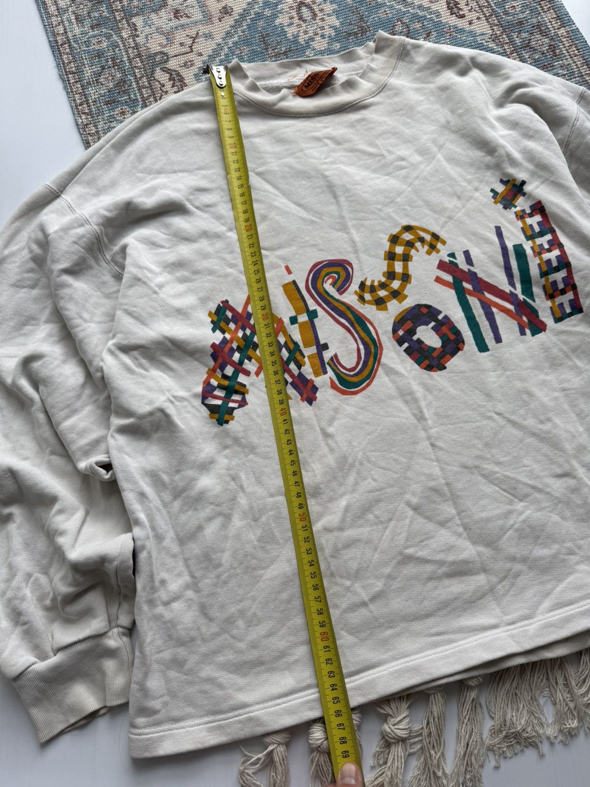 Missoni Vintage 90s Missoni Sweatshirt Size US L / EU 52-54 / 3 - 9 Thumbnail
