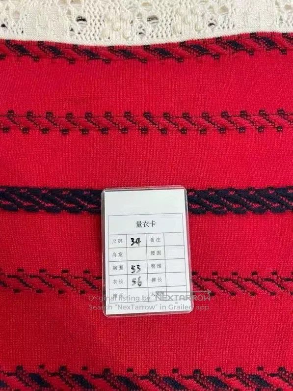 Chanel Chanel One-shoulder cashmere knitted sweater Size XXS / US 00 / IT 34 - 7 Thumbnail