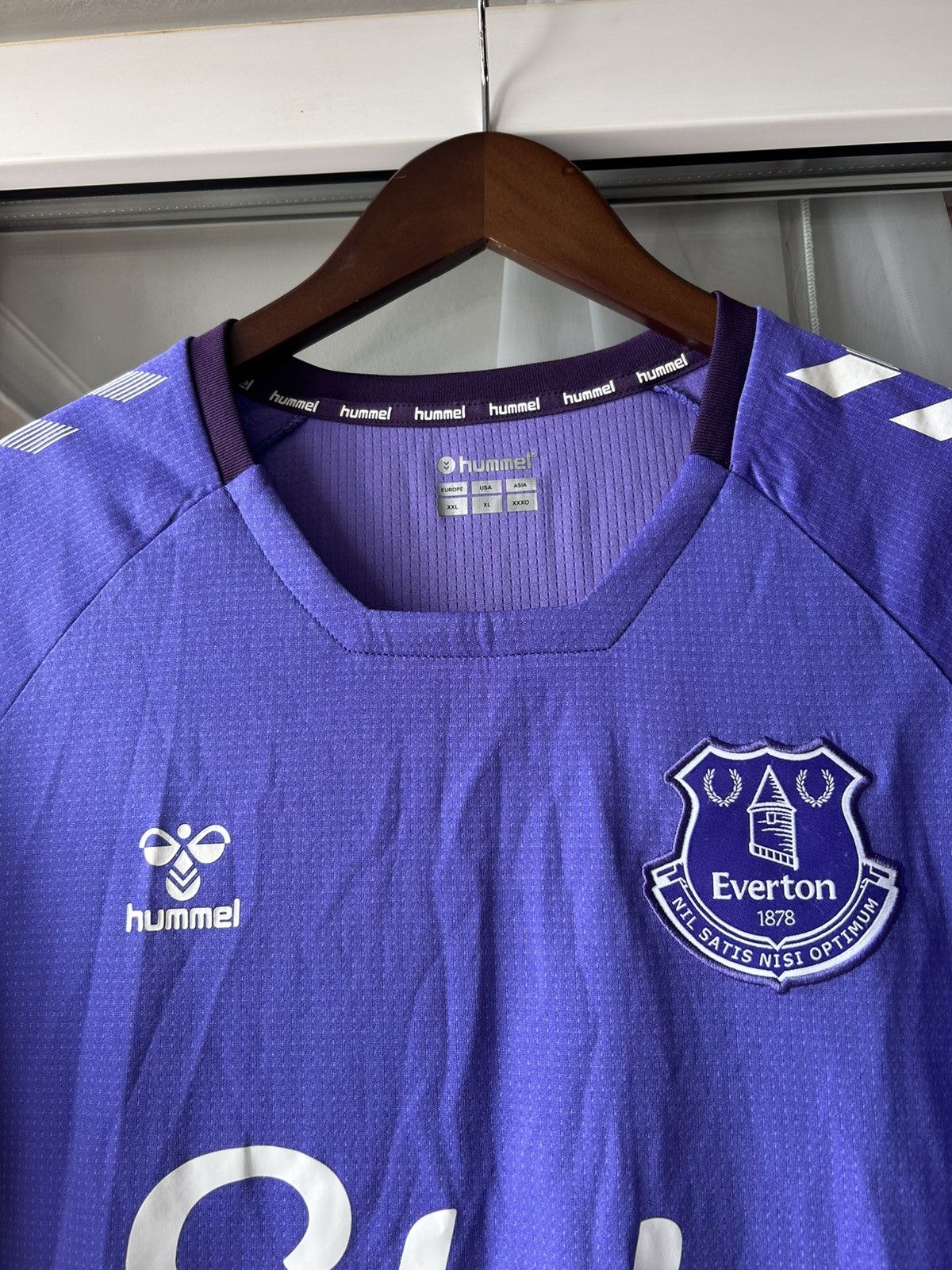 Hummel Everton 2022 2023 Training Football Shirt Soccer Jersey Size US L / EU 52-54 / 3 - 5 Thumbnail