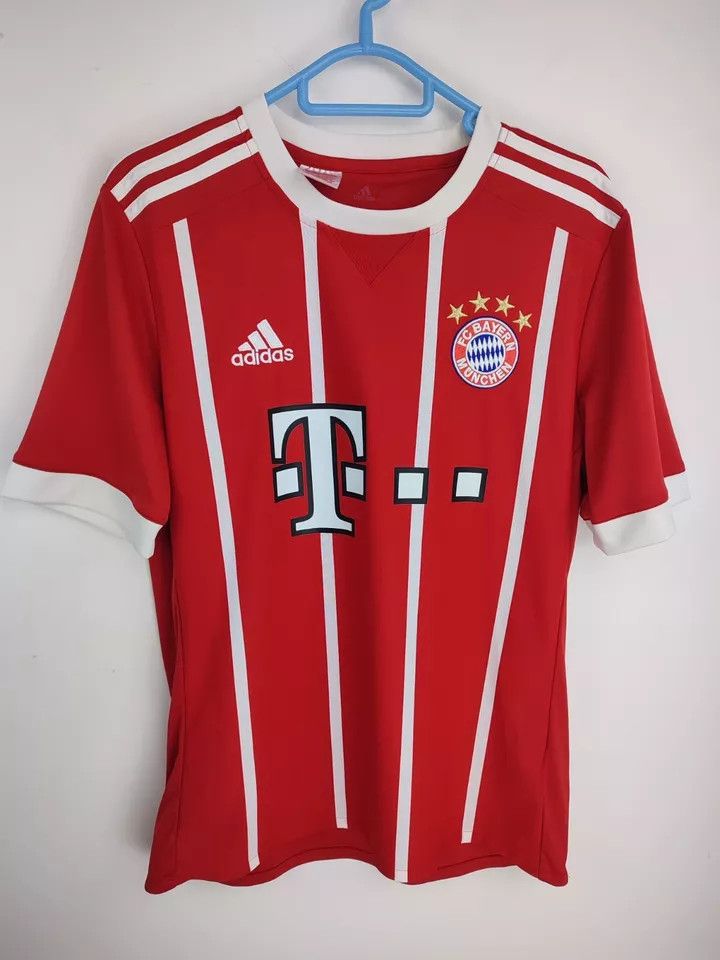 Adidas Fc Bayern Munchen 2017-2018 Home FOOTBALL Kit SHIRT SOCCER Size US XL / EU 56 / 4 - 13 Thumbnail
