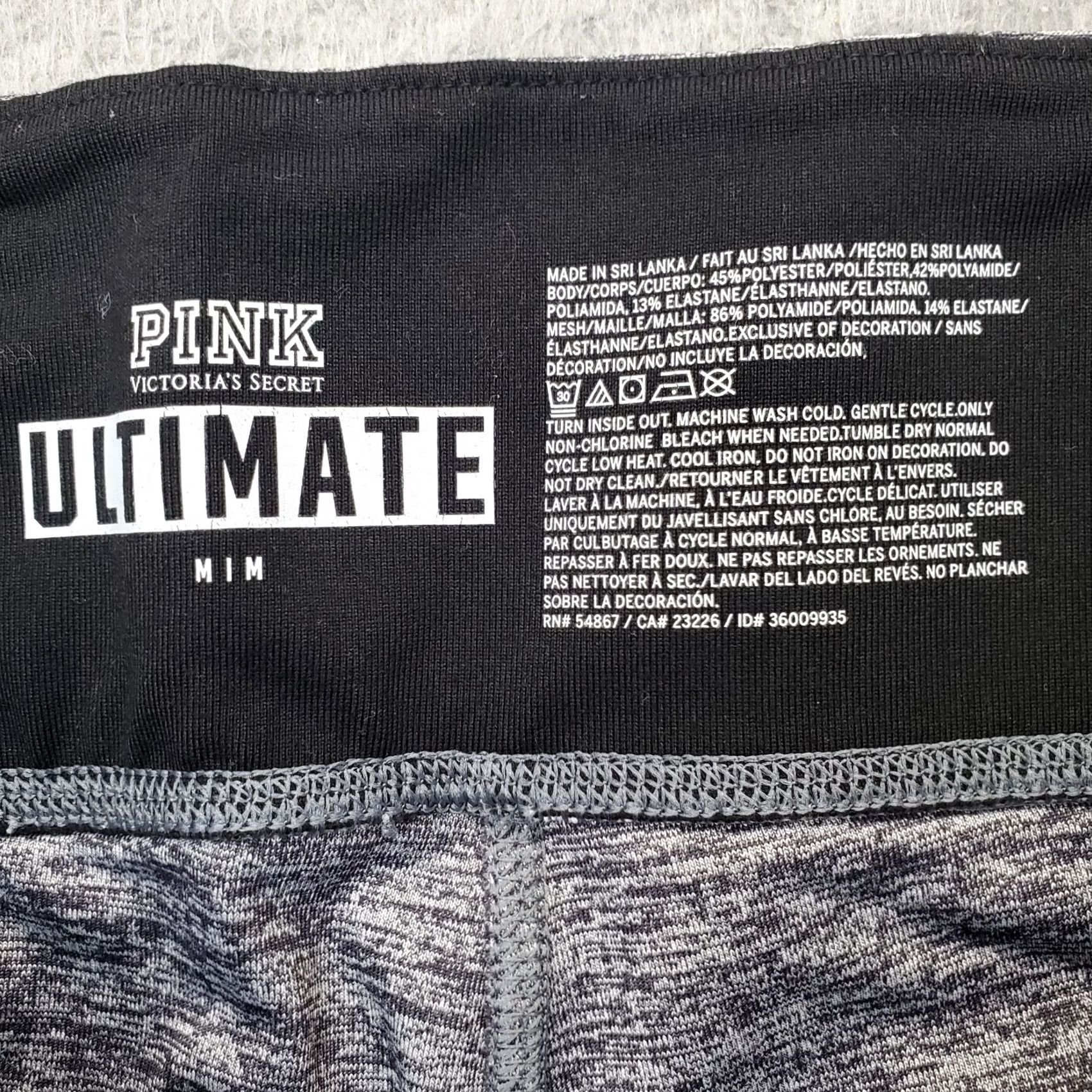 Victoria's Secret PINK Victoria's Secret Ultimate Yoga Leggings Women M Multi Stretch High Waisted Size 32" / US 10 / IT 46 - 7 Thumbnail