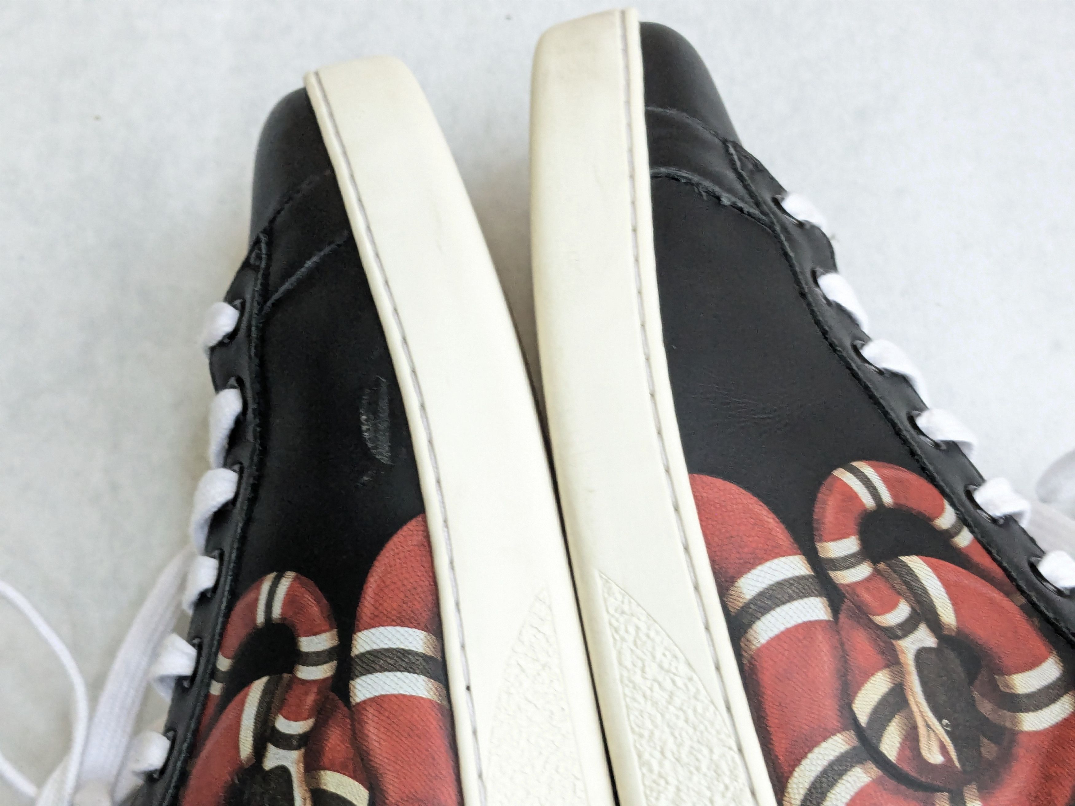 Gucci Gucci Ace Sneakers King Snake 10.5 Black Size US 10.5 / EU 43-44 - 9 Thumbnail