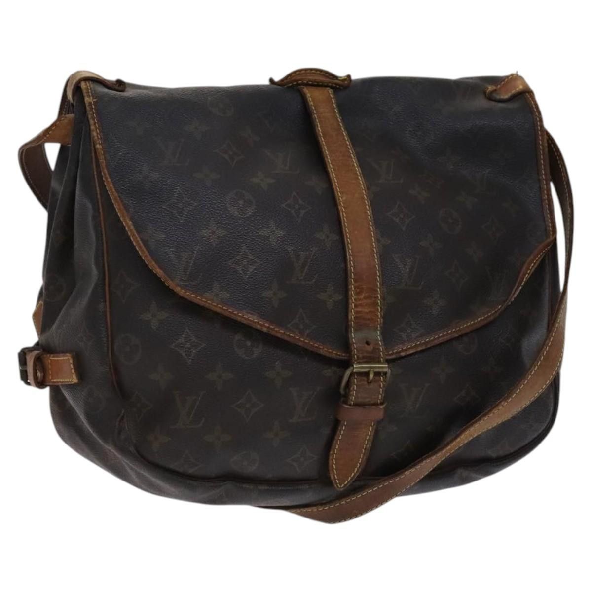 Louis Vuitton LOUIS VUITTON Monogram Saumur 35 Shoulder Bag M42254 Size ONE SIZE - 1 Thumbnail