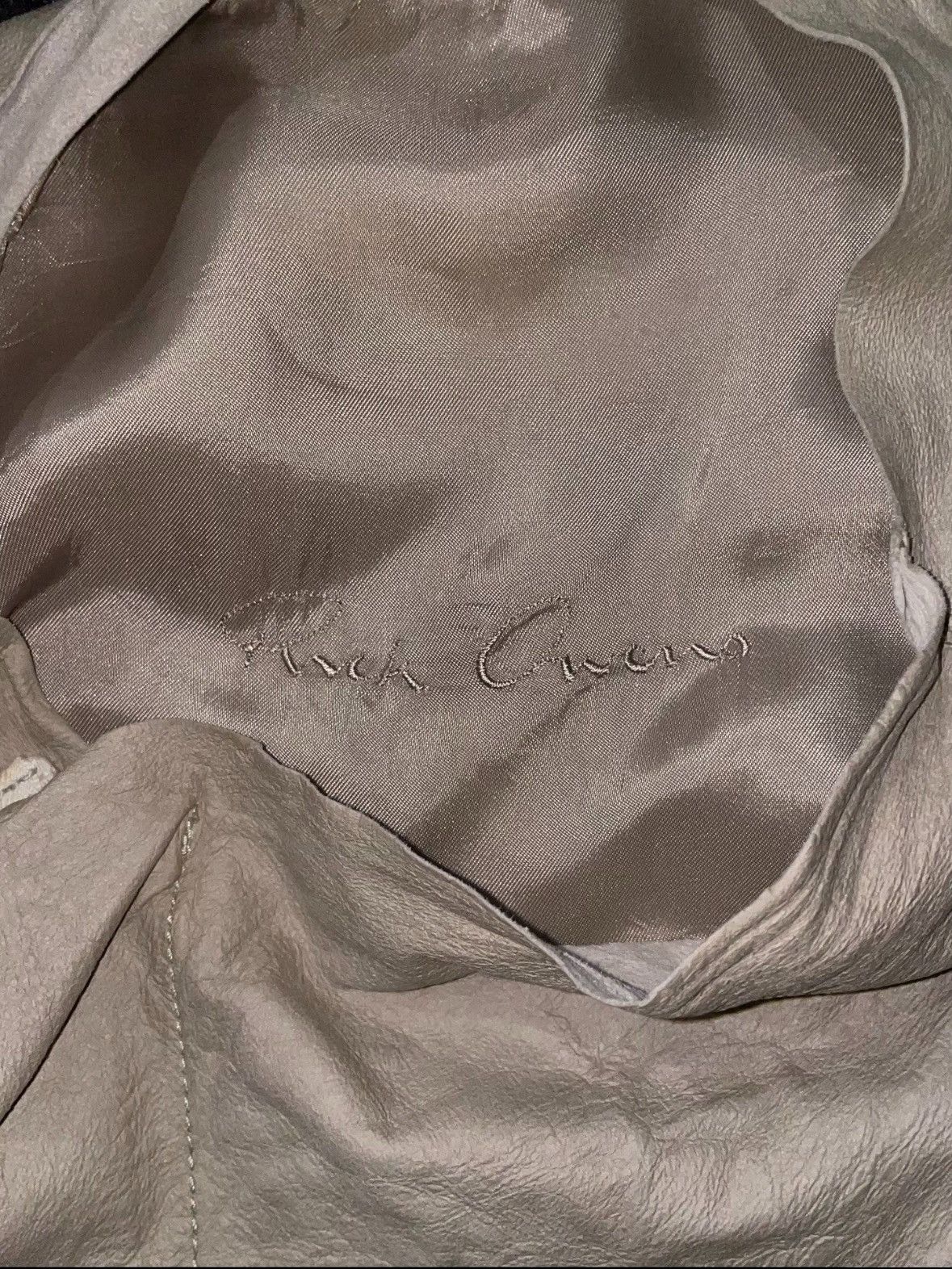 Rick Owens Rick Owen’s olmar n mirta leather jacket Size US S / EU 44-46 / 1 - 3 Thumbnail