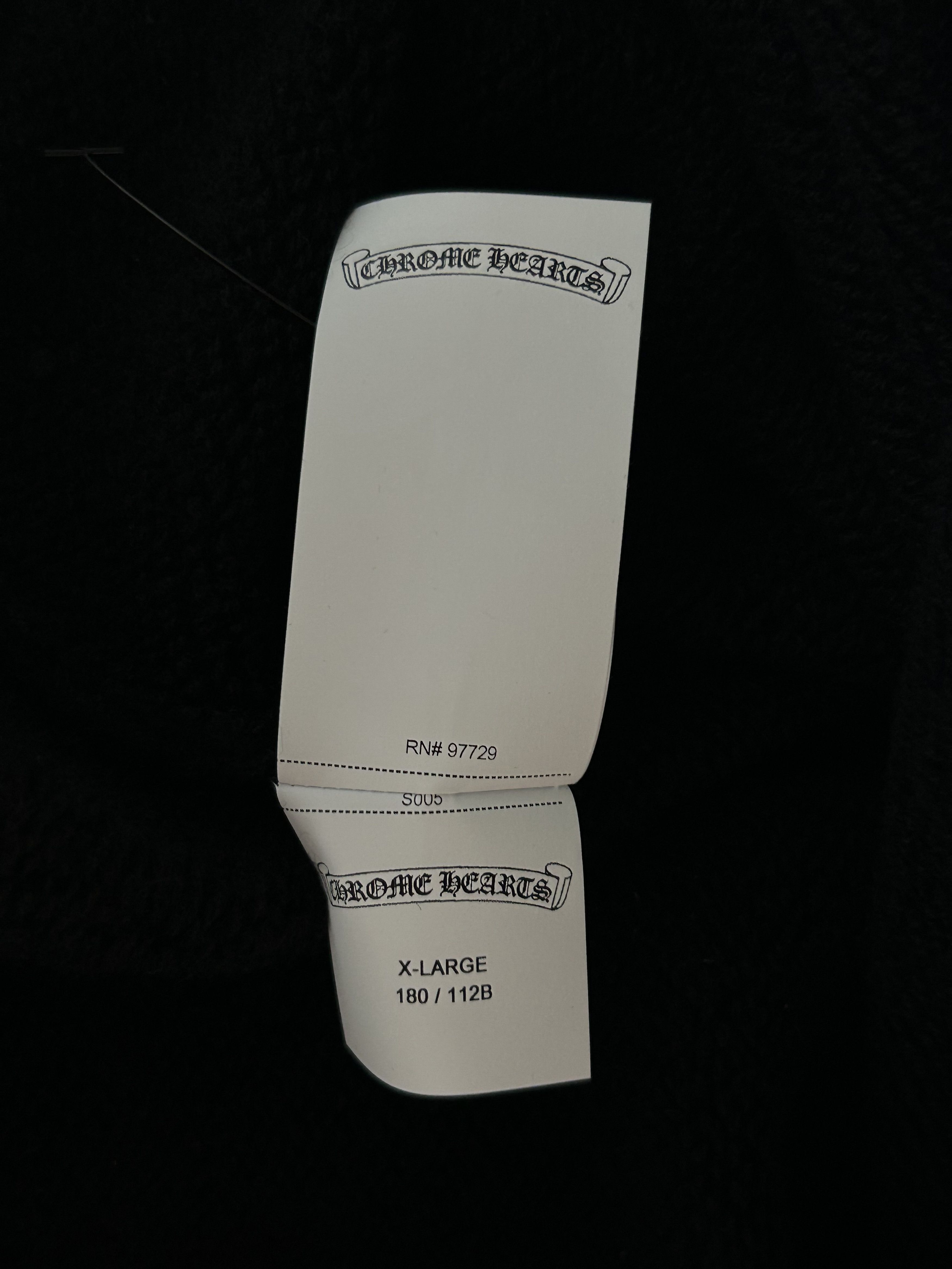 Chrome Hearts Chrome Hearts Black & White Floral Cashmere Sweater Size US XL / EU 56 / 4 - 6 Thumbnail