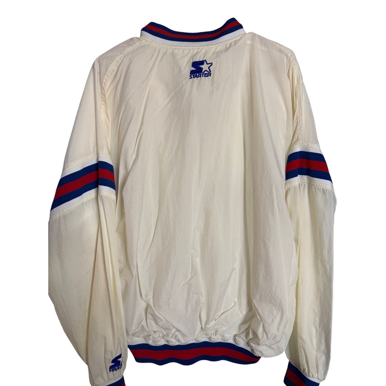 Starter Vintage Kansas Jayhawks Windbreaker Pullover Size US XL / EU 56 / 4 - 2 Thumbnail