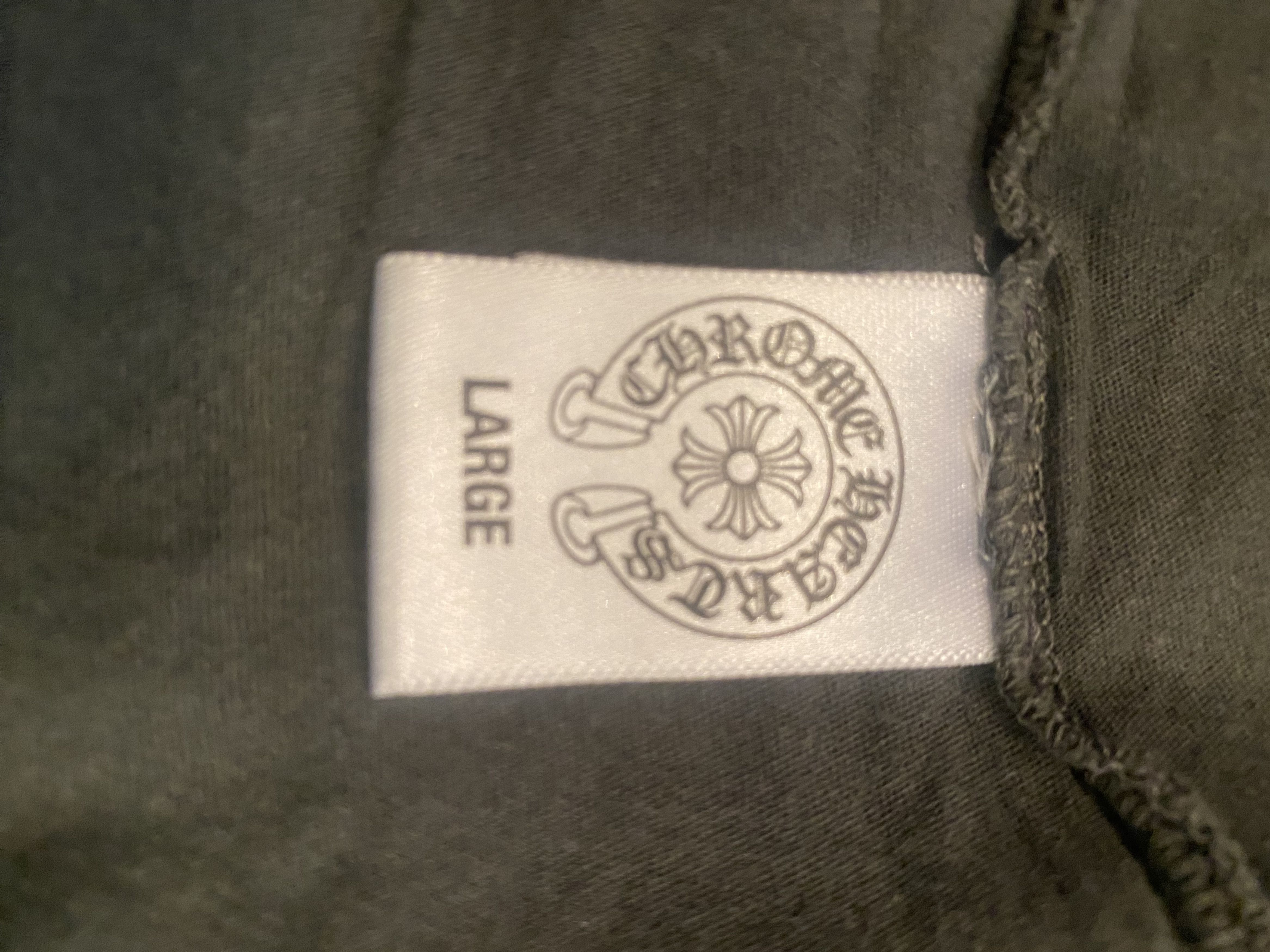 Chrome Hearts CH Vintage Dark Grey sneakers T-shirt Size L / US 10 / IT 46 - 5 Thumbnail