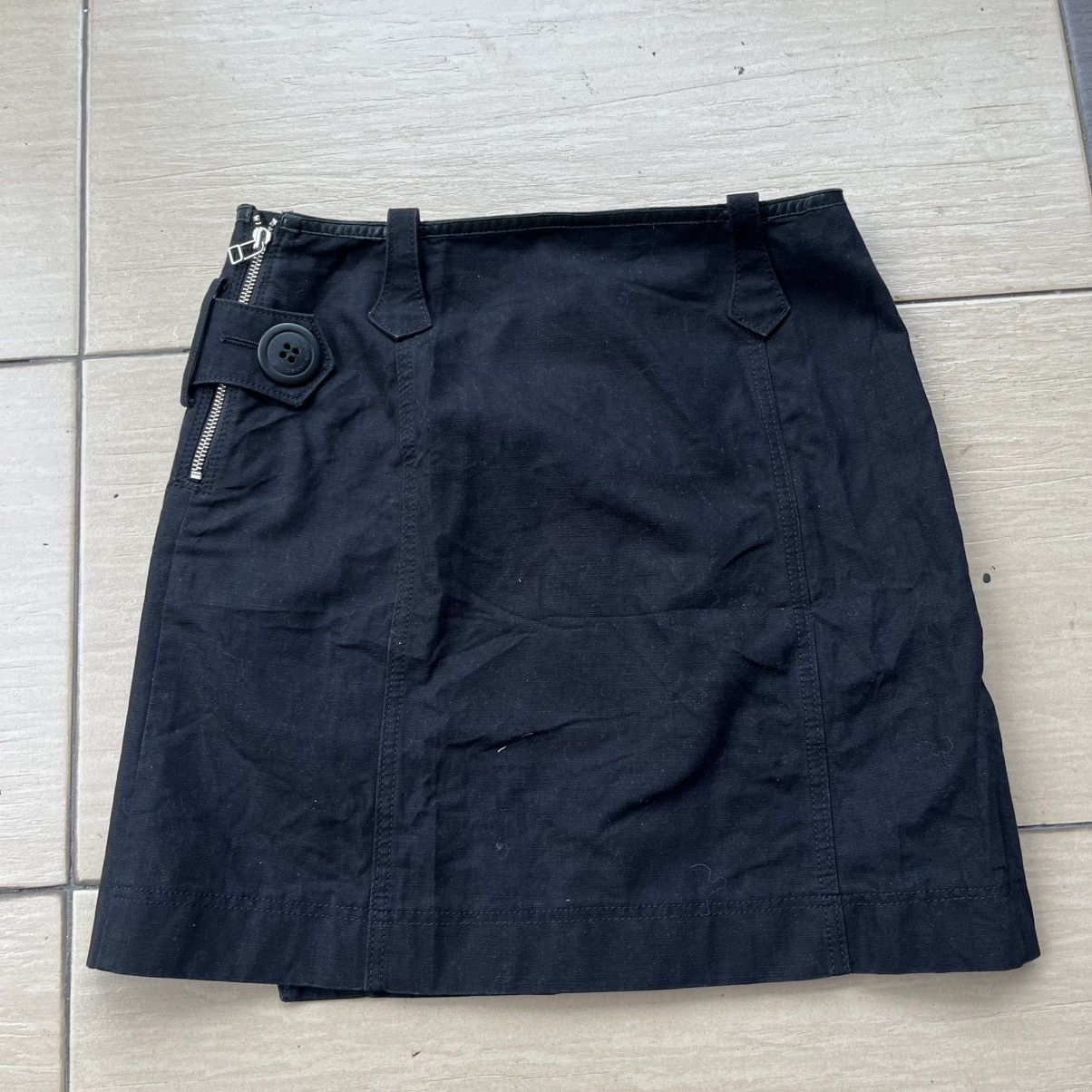 Burberry Black mini skirt Size 26" / US 2 / IT 38 - 4 Thumbnail