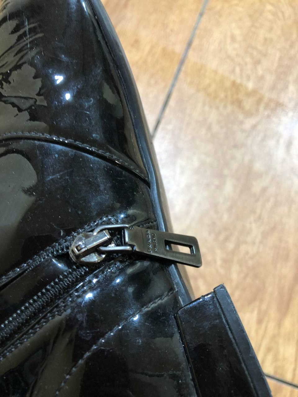 Prada Luxury Patent leather Prada boots Size US 8 / IT 38 - 11 Thumbnail