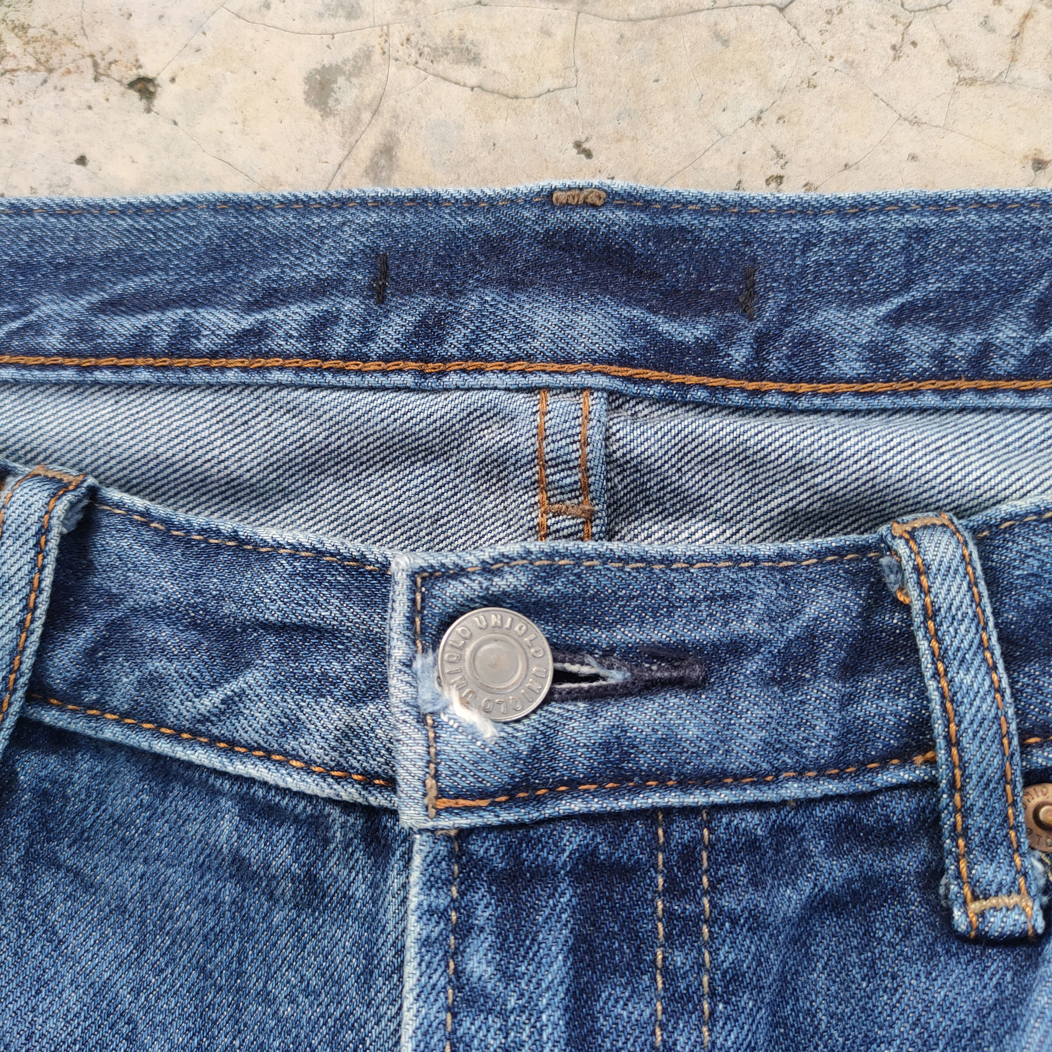 Japanese Brand × Jean W32 VINTAGE JAPANESE DISTRESSED FADED JEANS PANTS Size US 32 / EU 48 - 5 Thumbnail