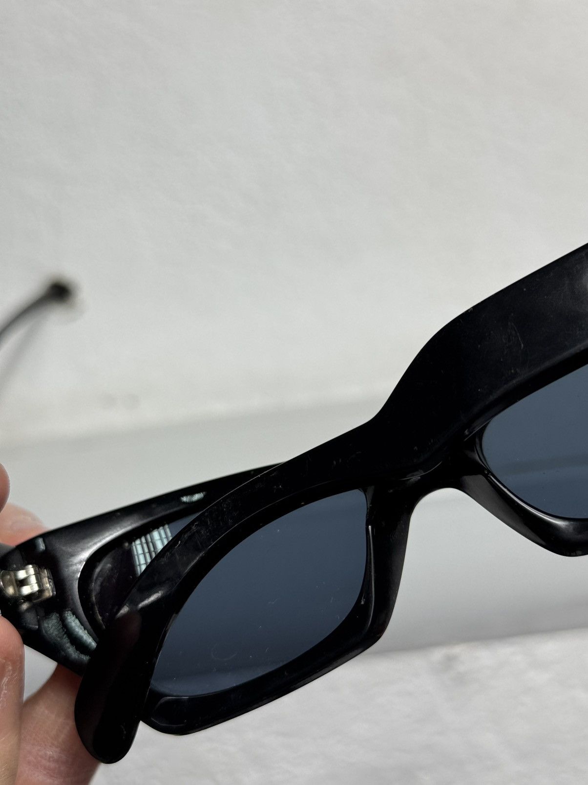 Versace Gianni Versace Black Sun Glasses Size ONE SIZE - 7 Thumbnail