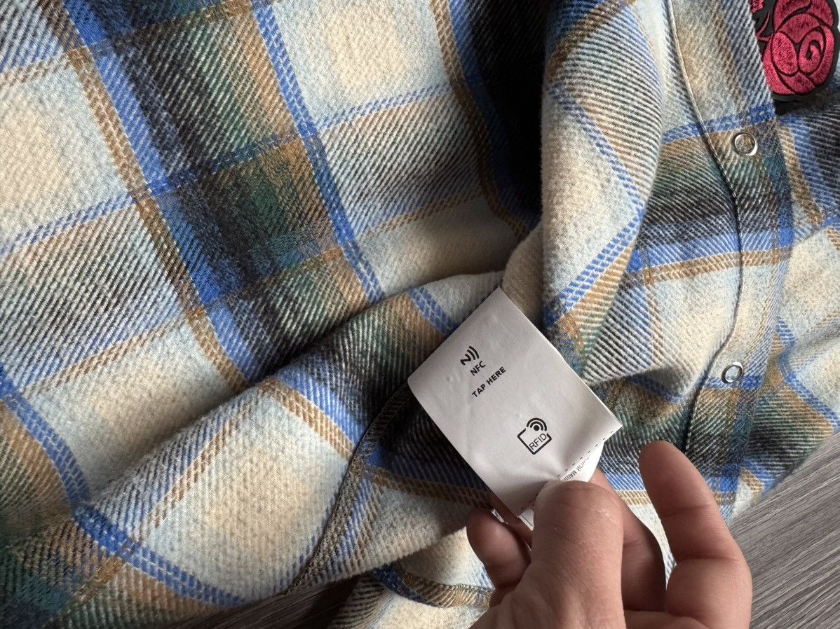 Golden Goose Golden Goose Alison Plaid-Pattern Checkered Button-up Shirt Size S / US 4 / IT 40 - 7 Thumbnail