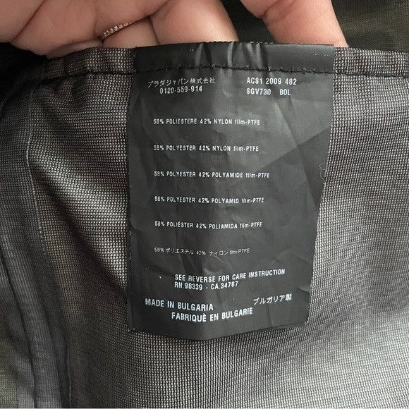 Prada Prada Black Goretex Jacket - 50IT, M / L ***shell only*** Size US M / EU 48-50 / 2 - 11 Thumbnail