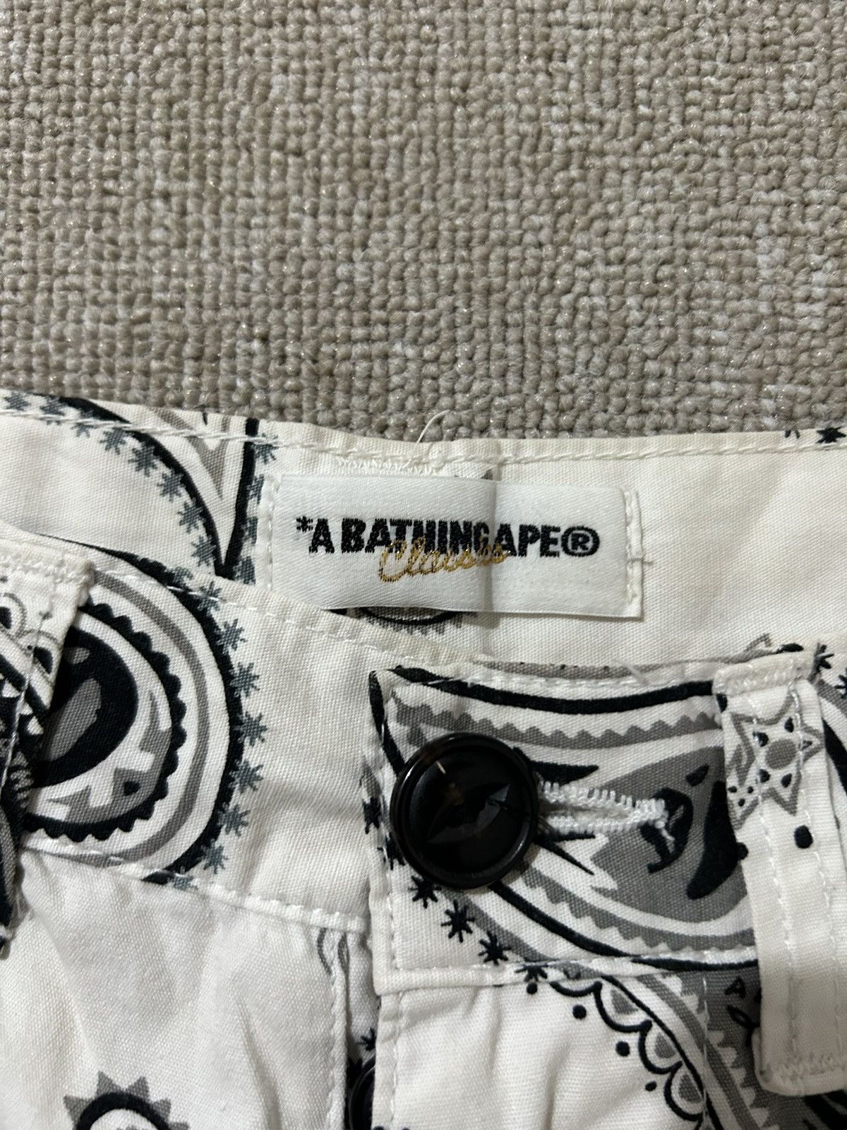 Bape Paisley Shorts Size US 31 - 5 Thumbnail