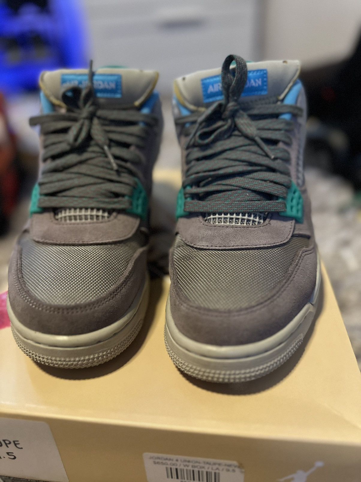 Jordan Brand × Nike AIR JORDAN 4 RETRO SP “TAUPE HAZE” UNION LA Size US 9.5 / EU 42-43 - 5 Thumbnail