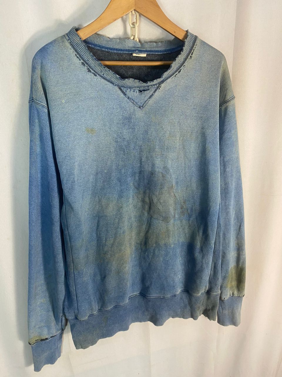 Japanese Brand Unisex🔥Union made distressed sweatshirt Size US M / EU 48-50 / 2 - 4 Thumbnail