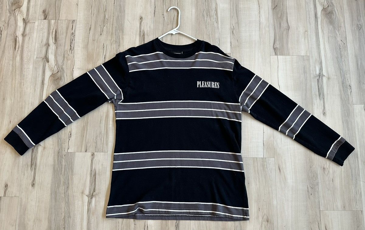 Pleasures Pleasures The Duty of Youth Striped Long Sleeve Shirt Large Size US L / EU 52-54 / 3 - 1 Thumbnail