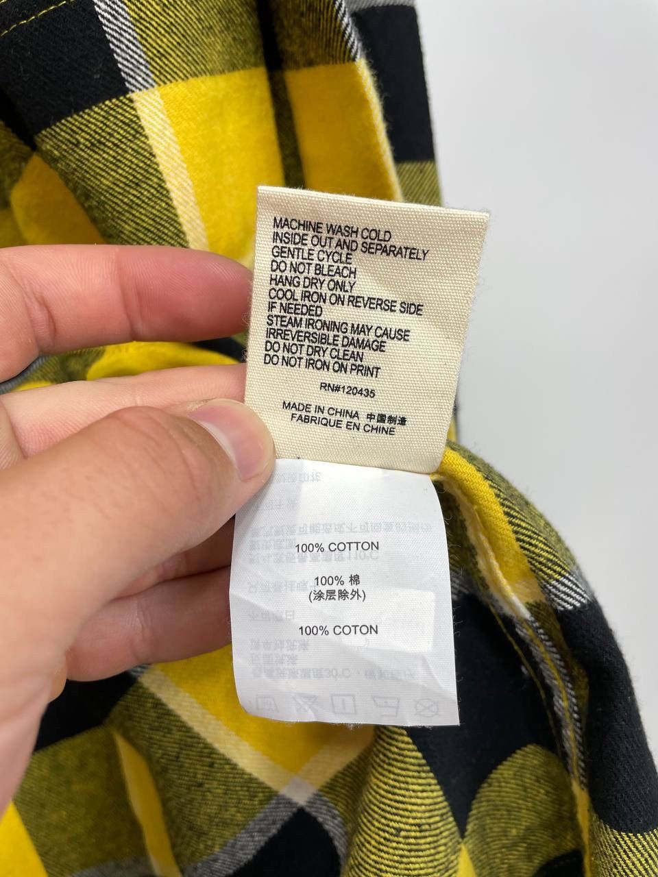 Evisu Evisu x Sfera Ebbasta Oversized Check Shirt – Size M Size US M / EU 48-50 / 2 - 21 Thumbnail