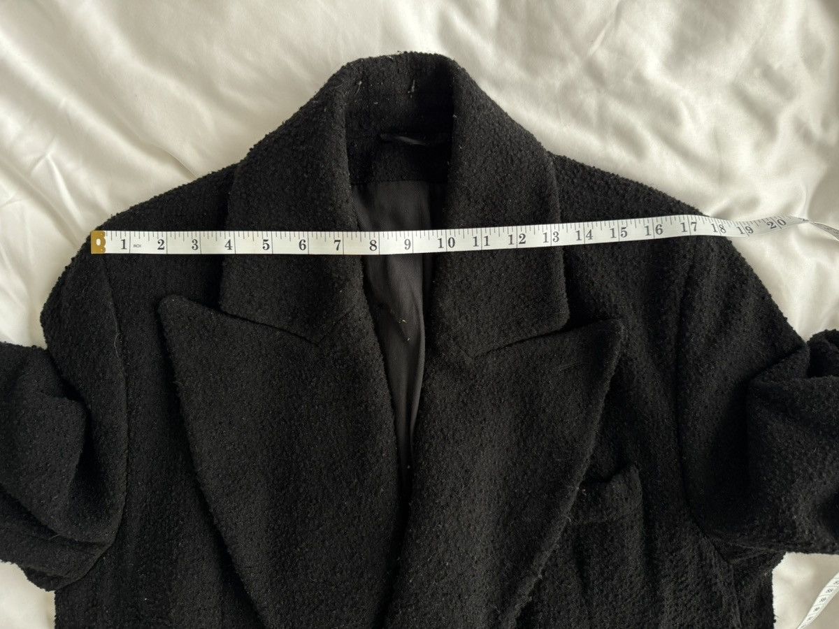 Ann Demeulemeester Textured overcoat Size US M / EU 48-50 / 2 - 8 Thumbnail