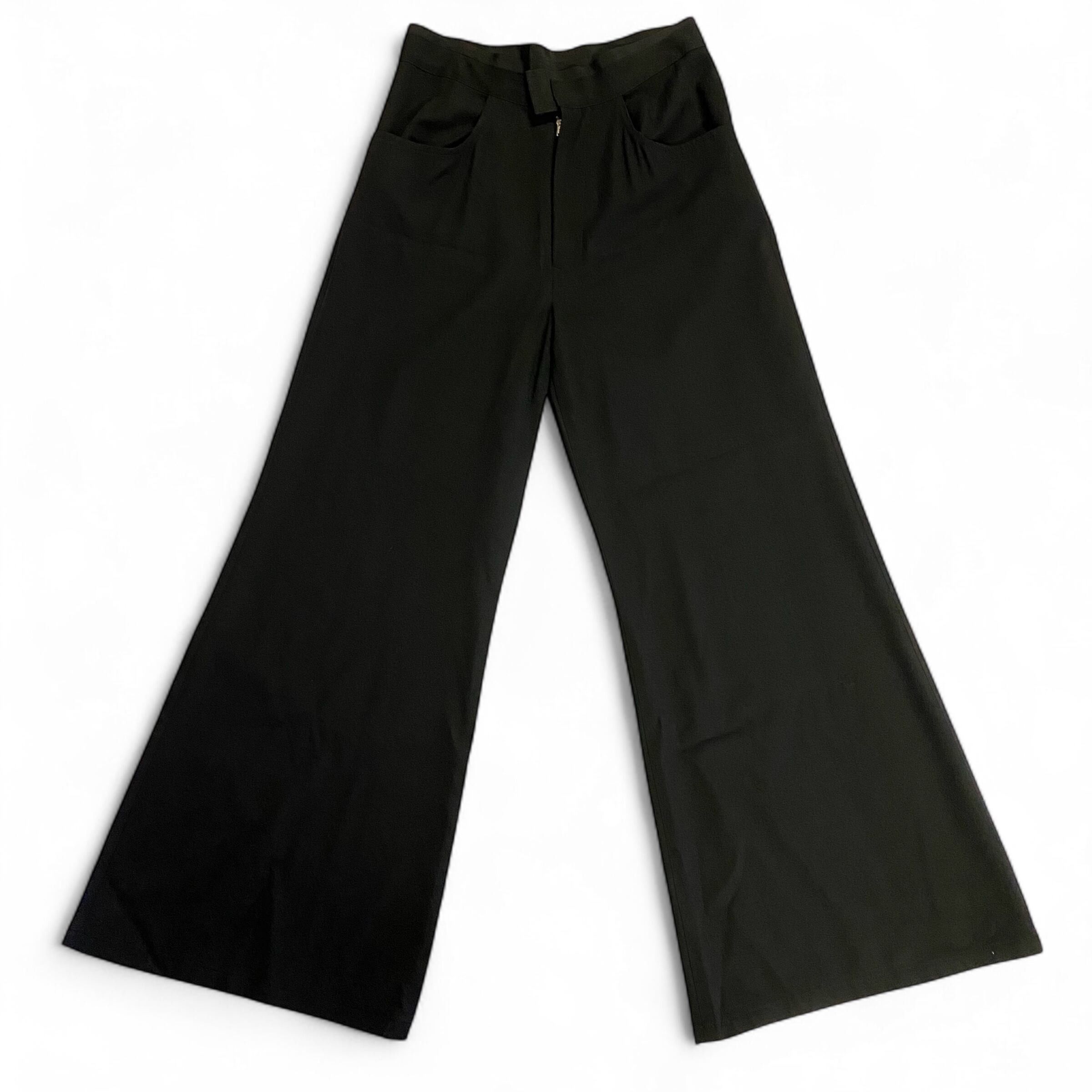 Yohji Yamamoto Yohji Yamamoto Pants Black Size 26" / US 2 / IT 38 - 1 Thumbnail