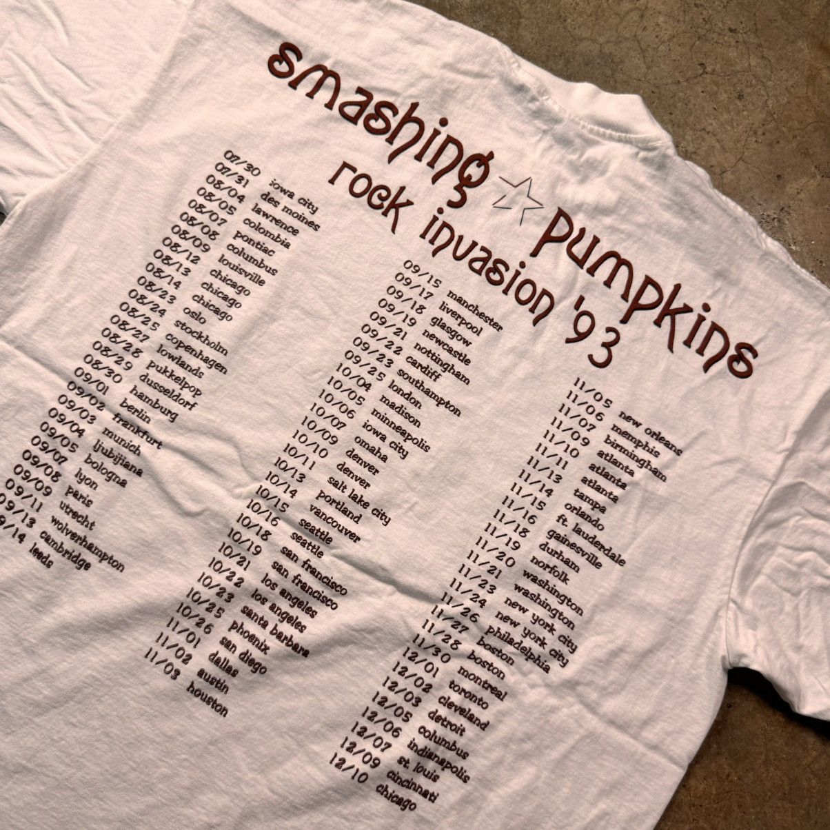 Band Tees The Smashing Pumpkins Size US XL / EU 56 / 4 - 8 Thumbnail