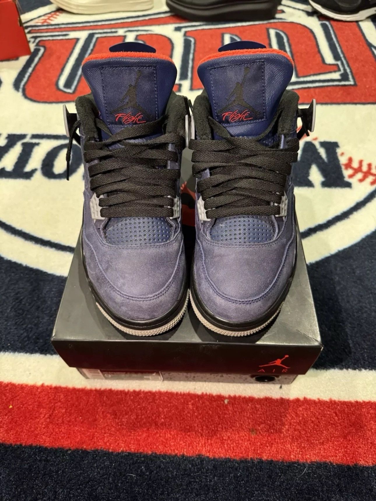 Jordan Brand Air Jordan 4 Winter Loyal Blue With Original Box Size US 9.5 / EU 42-43 - 3 Thumbnail