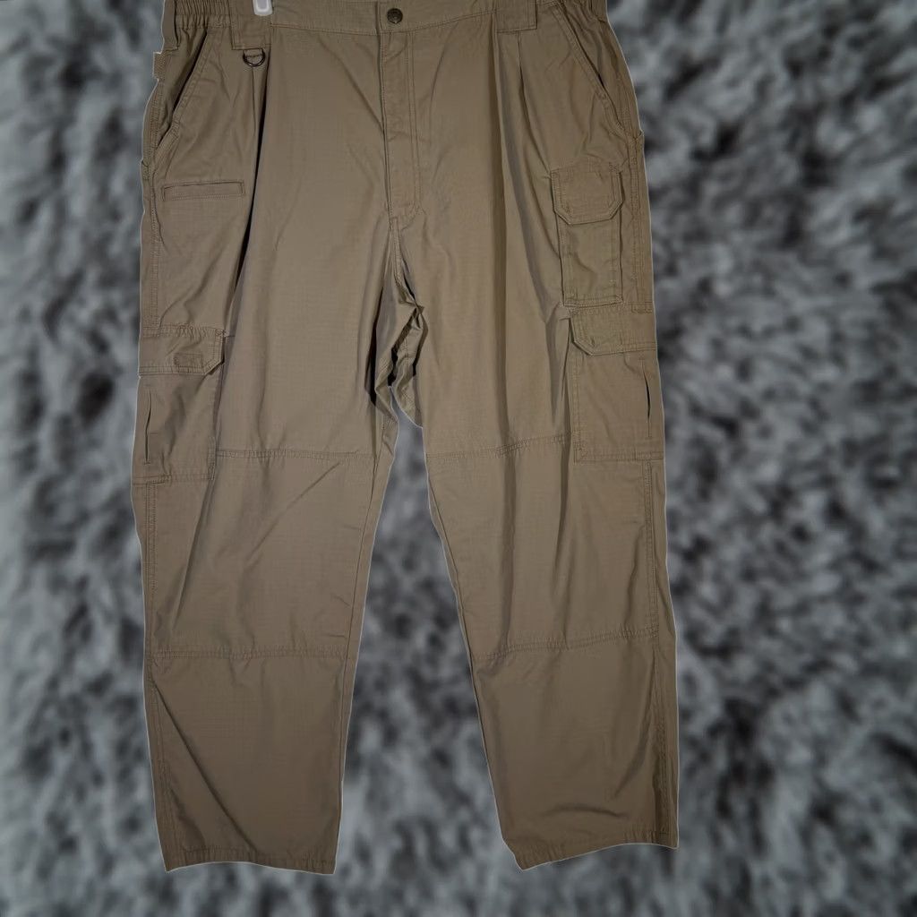 Vintage 5.11 Tactical Pants Mens 42x30 Khaki Taclite Pro Ripstop Cargo Utility Outdoor Size US 42 / EU 58 - 1 Thumbnail