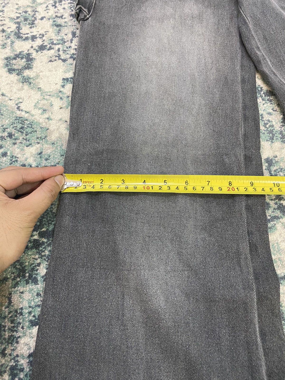 Japanese Brand Y2K Baggy Fashion Flare La Via Del Denim Pant Size US 28 / EU 44 - 5 Thumbnail