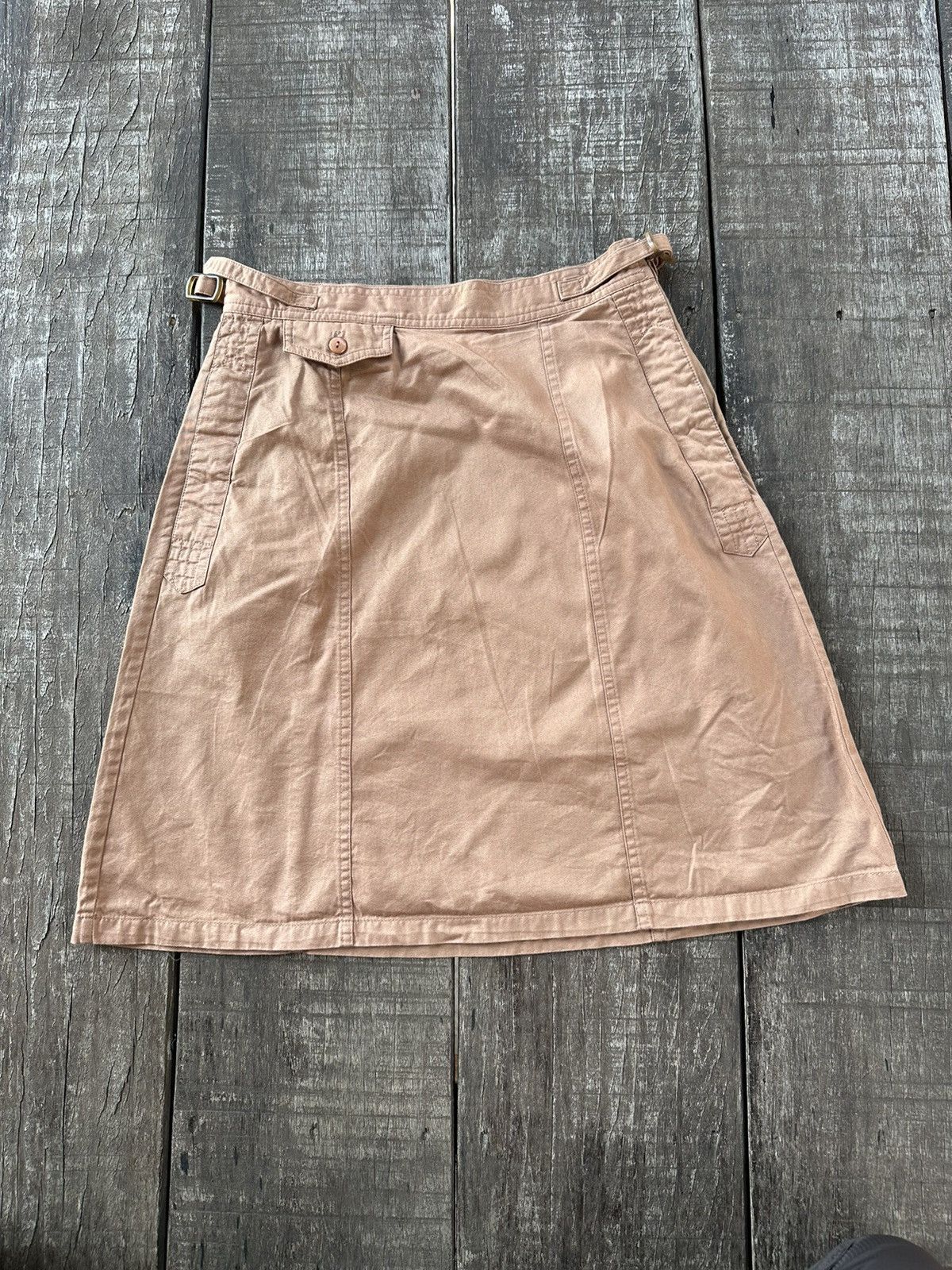 image of A P C Mini Skirt Nice Design in Brown, Women's (Size 26)