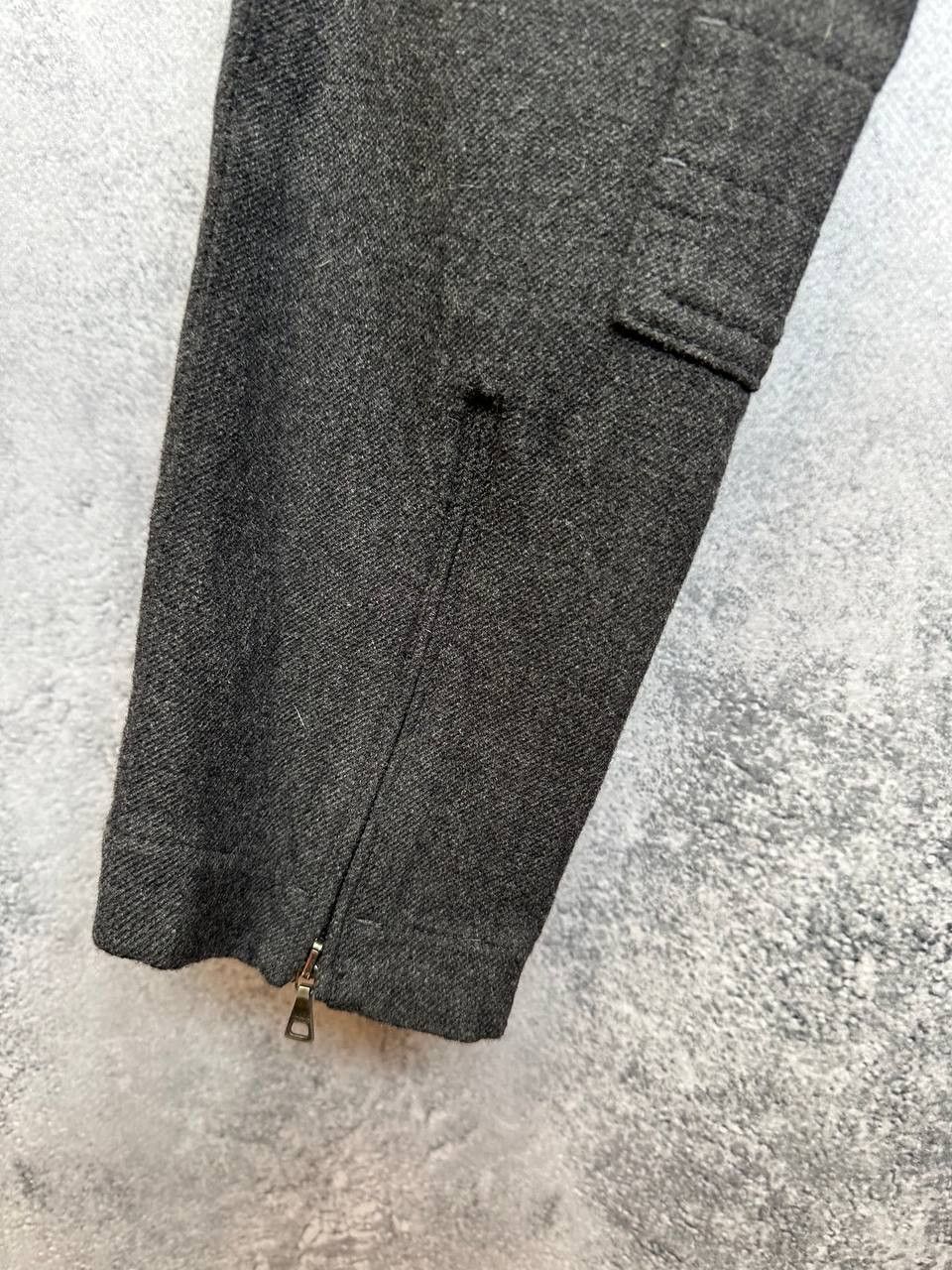 Prada Prada Gray Wool Tapered Pants Vintage Riri Size 27" / US 4 / IT 40 - 9 Thumbnail